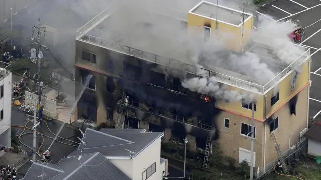 Incendio en Kyoto Animation