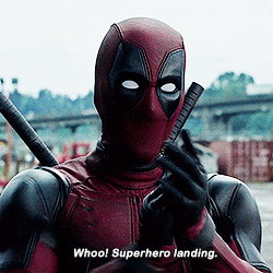 Deadpool - Hero landing